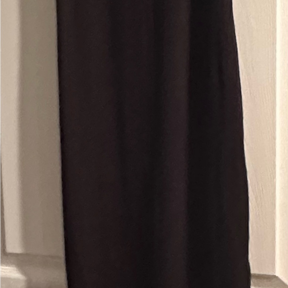 Black Maxi Dress new with tags / side split